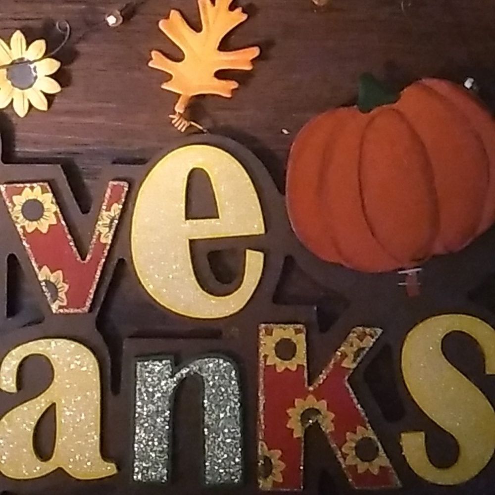Give Thanks Sign - Picture 4 of 5